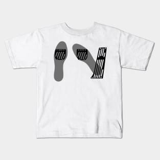 Heel And Toe Kids T-Shirt